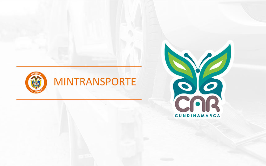 Certificaciones Mintransporte y CAR que avalan los procesos de desintegración y manejo de salvamentos de Multisoluciones.